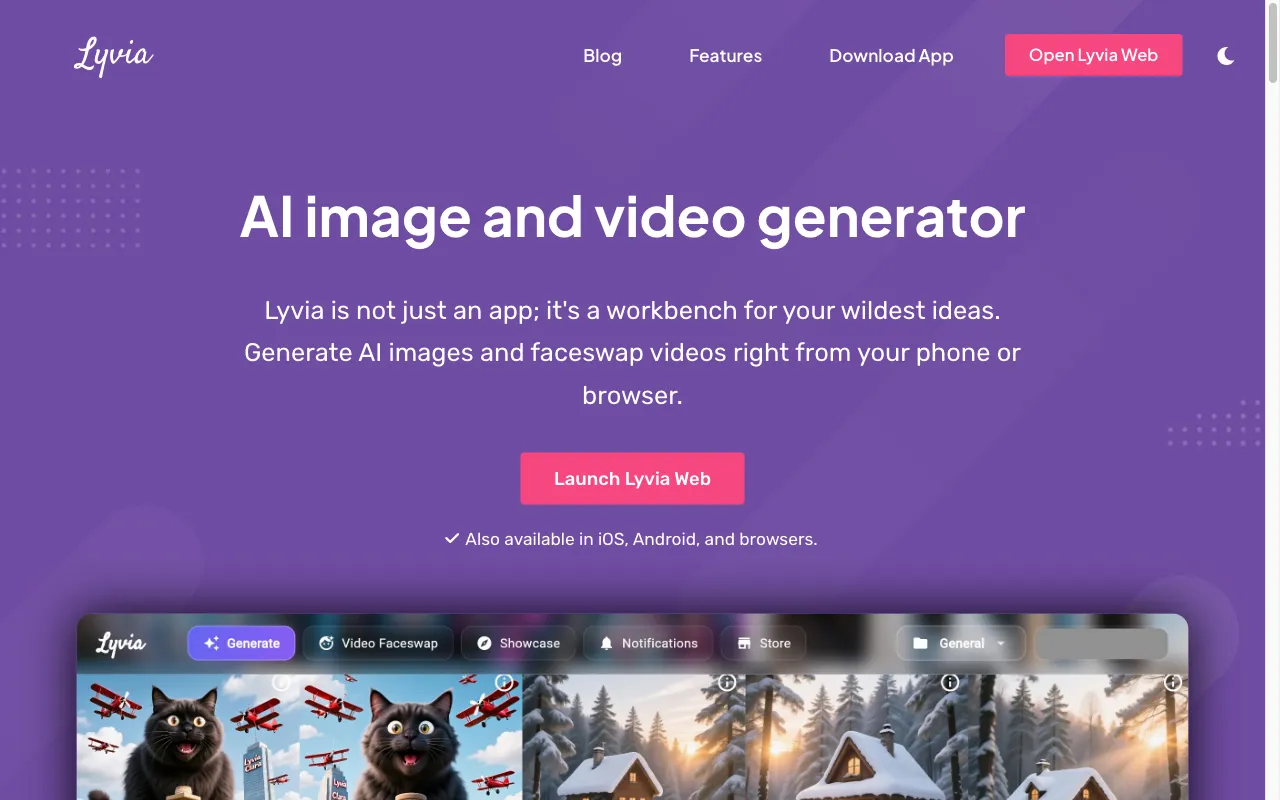 Lyvia AI — preview screenshot