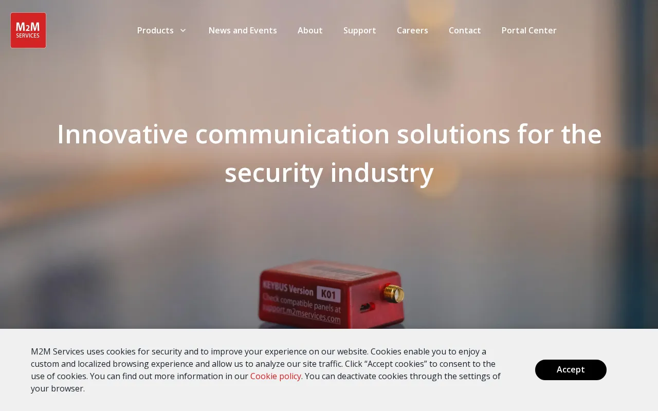 M2M Services — preview screenshot