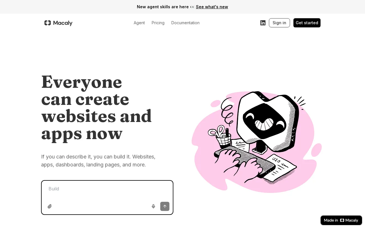 Macaly — preview screenshot