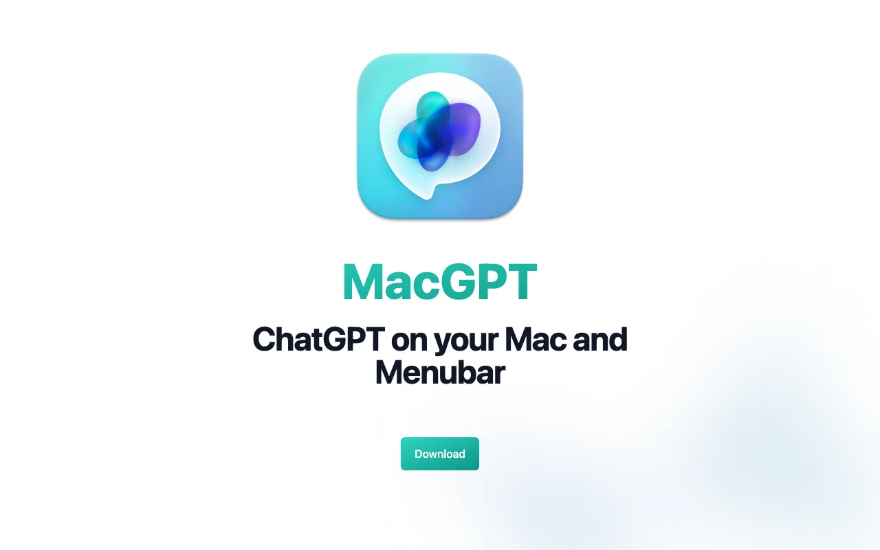 MacGPT — preview screenshot