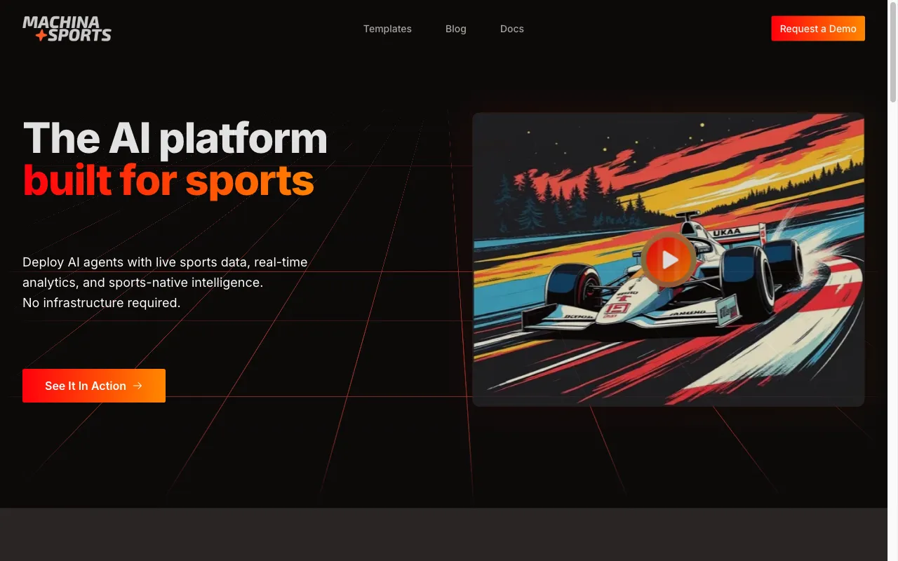 Machina Sports — preview screenshot