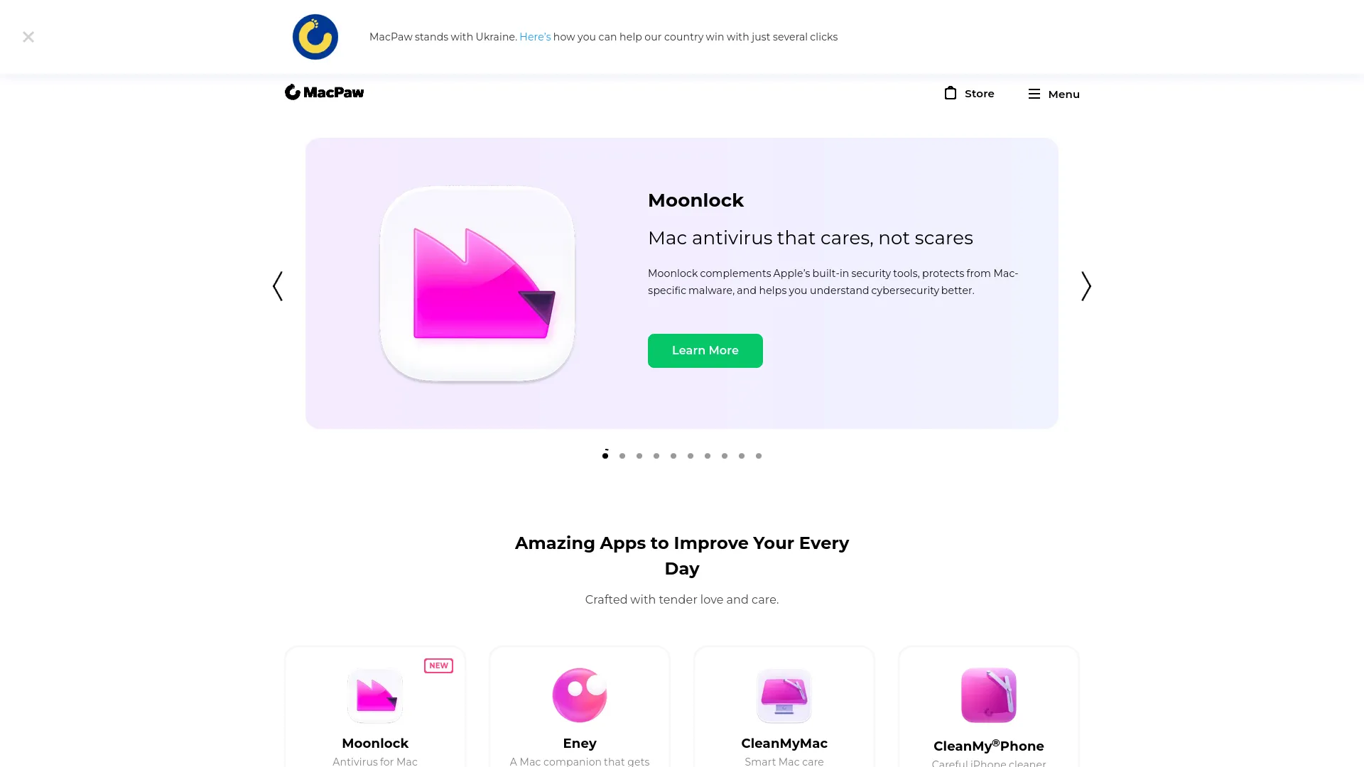 MacPaw — preview screenshot