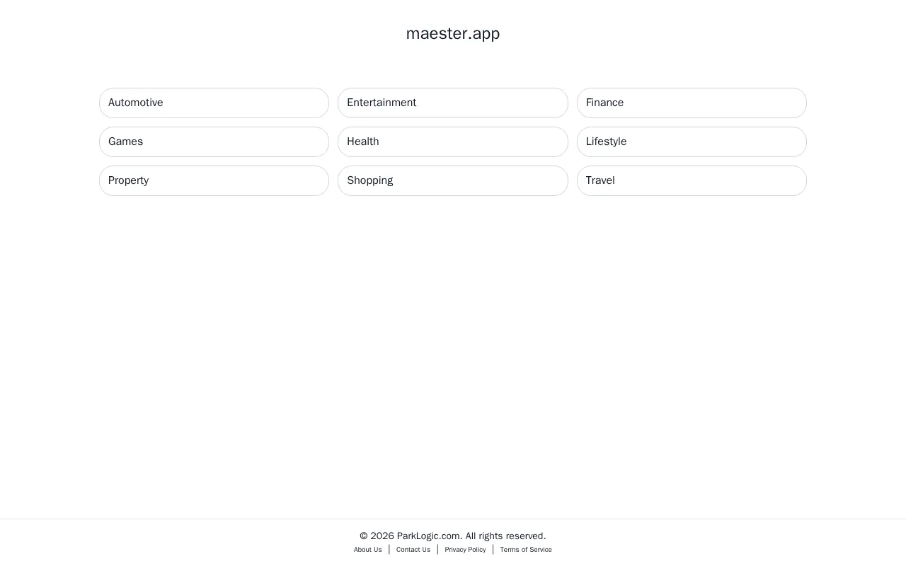 Maester.app — pricing page