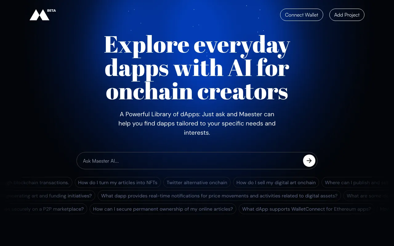 Maester — preview screenshot