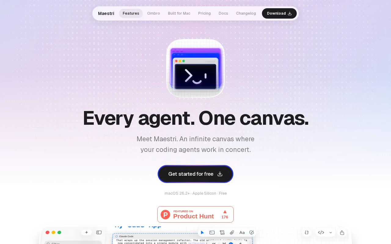 Maestri — preview screenshot