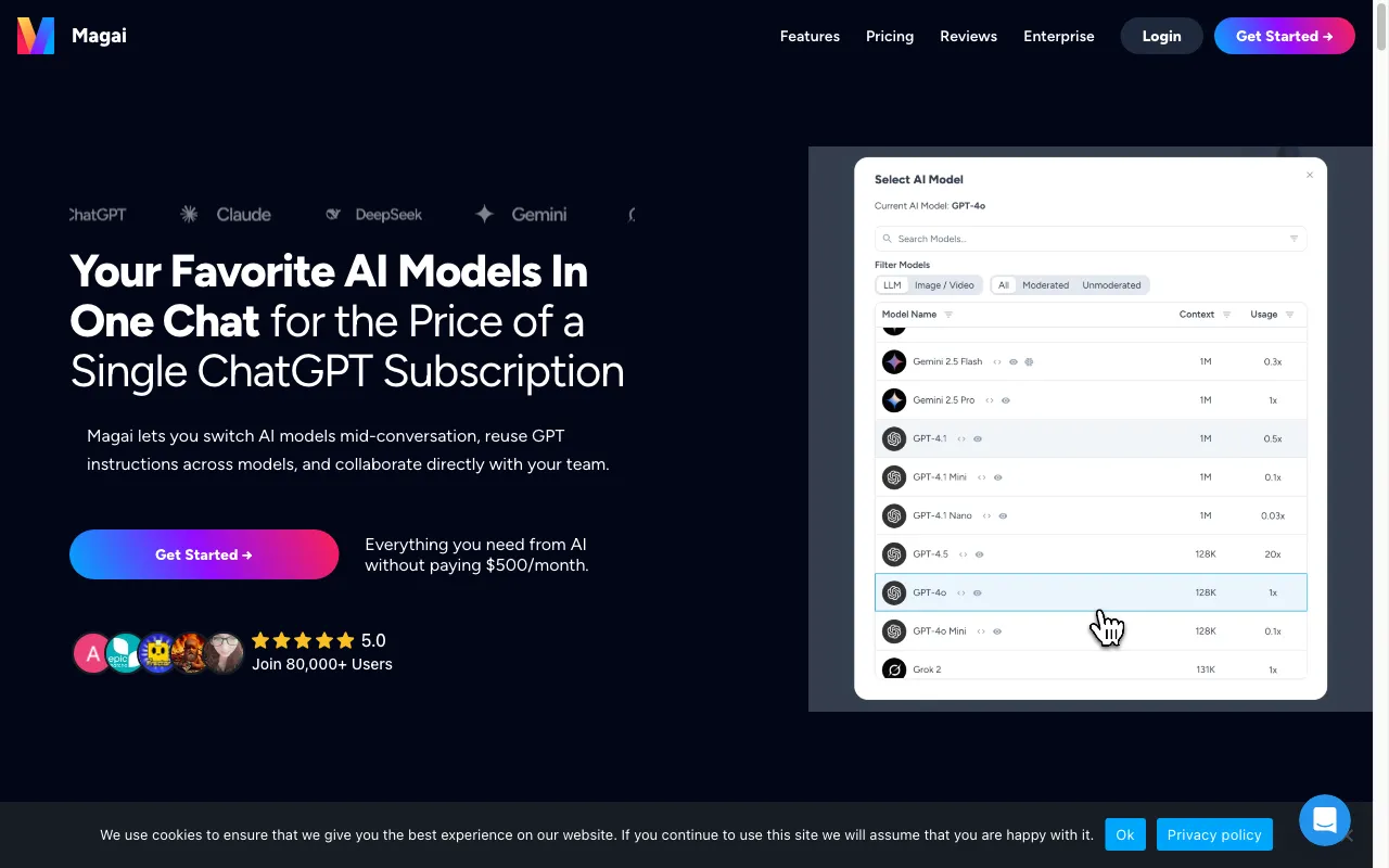 Magai — preview screenshot