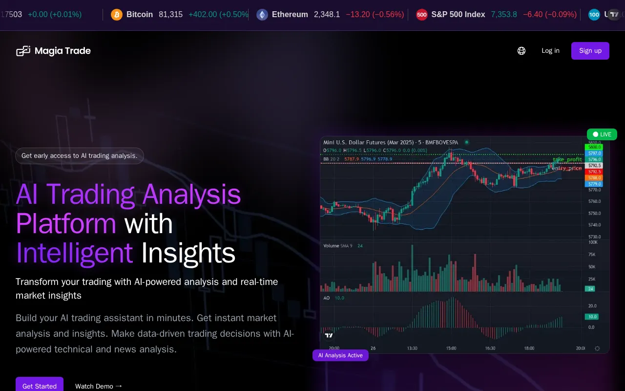 Magia Trade — preview screenshot