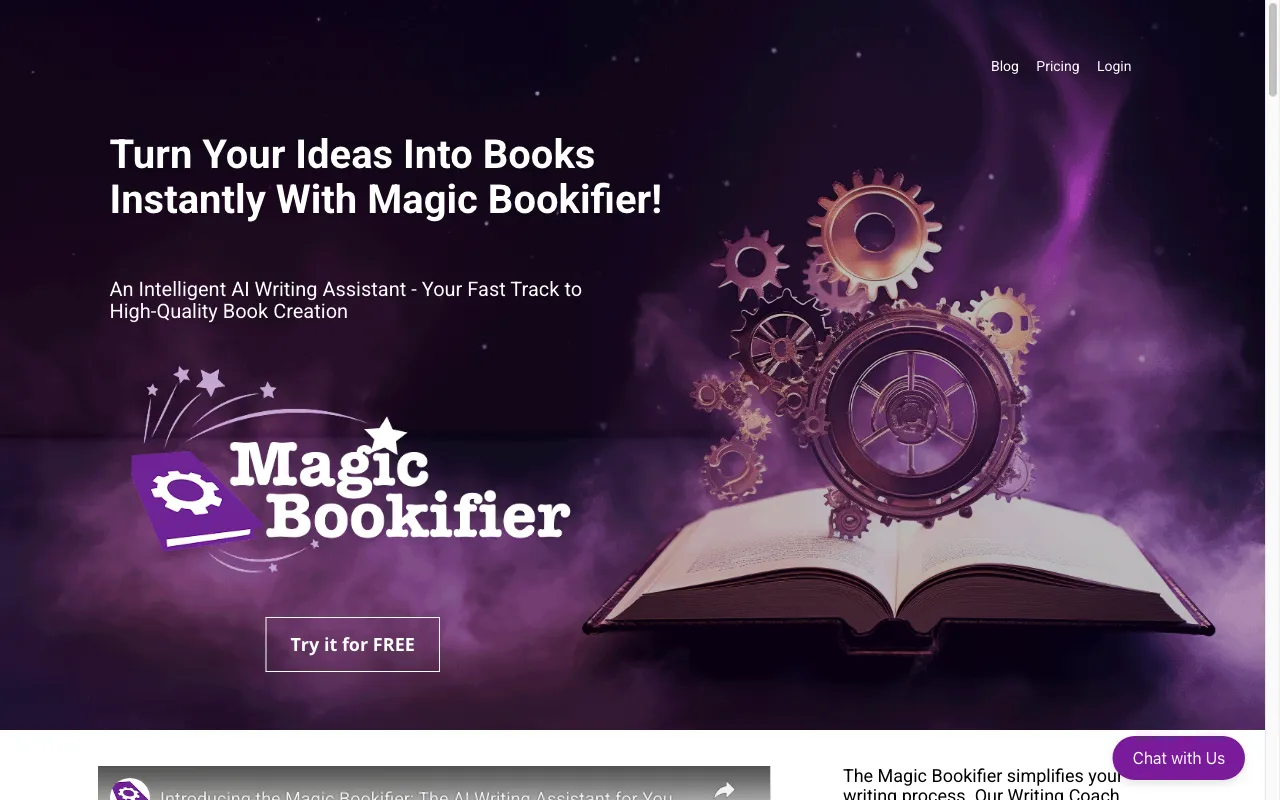 Magic Bookifier — preview screenshot