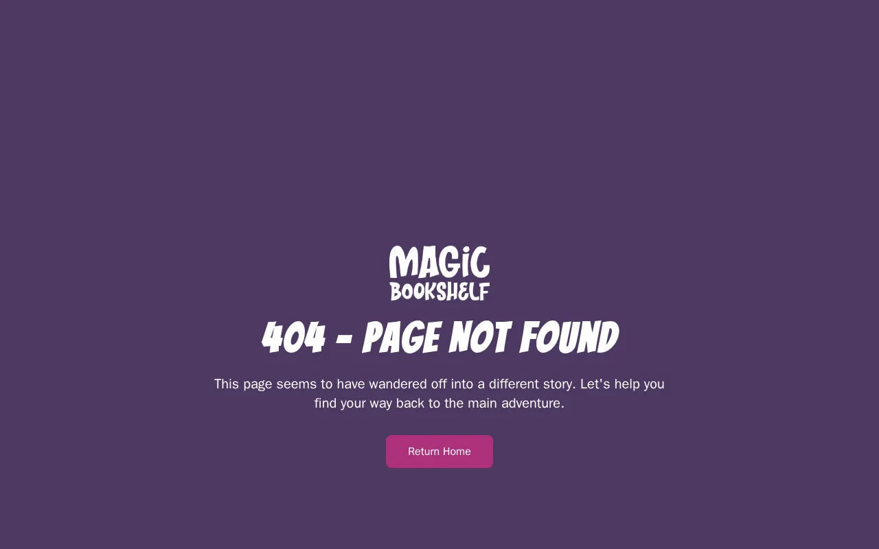 Magic Bookshelf — pricing page