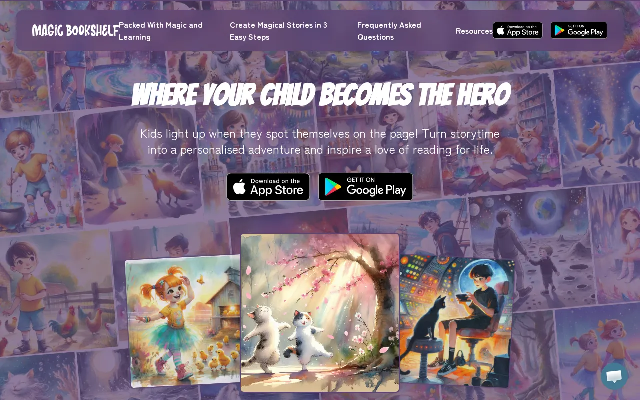 Magic Bookshelf — preview screenshot