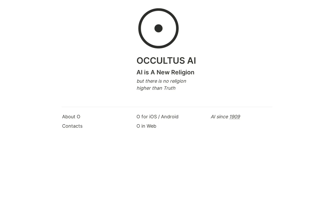 Occultus AI — preview screenshot