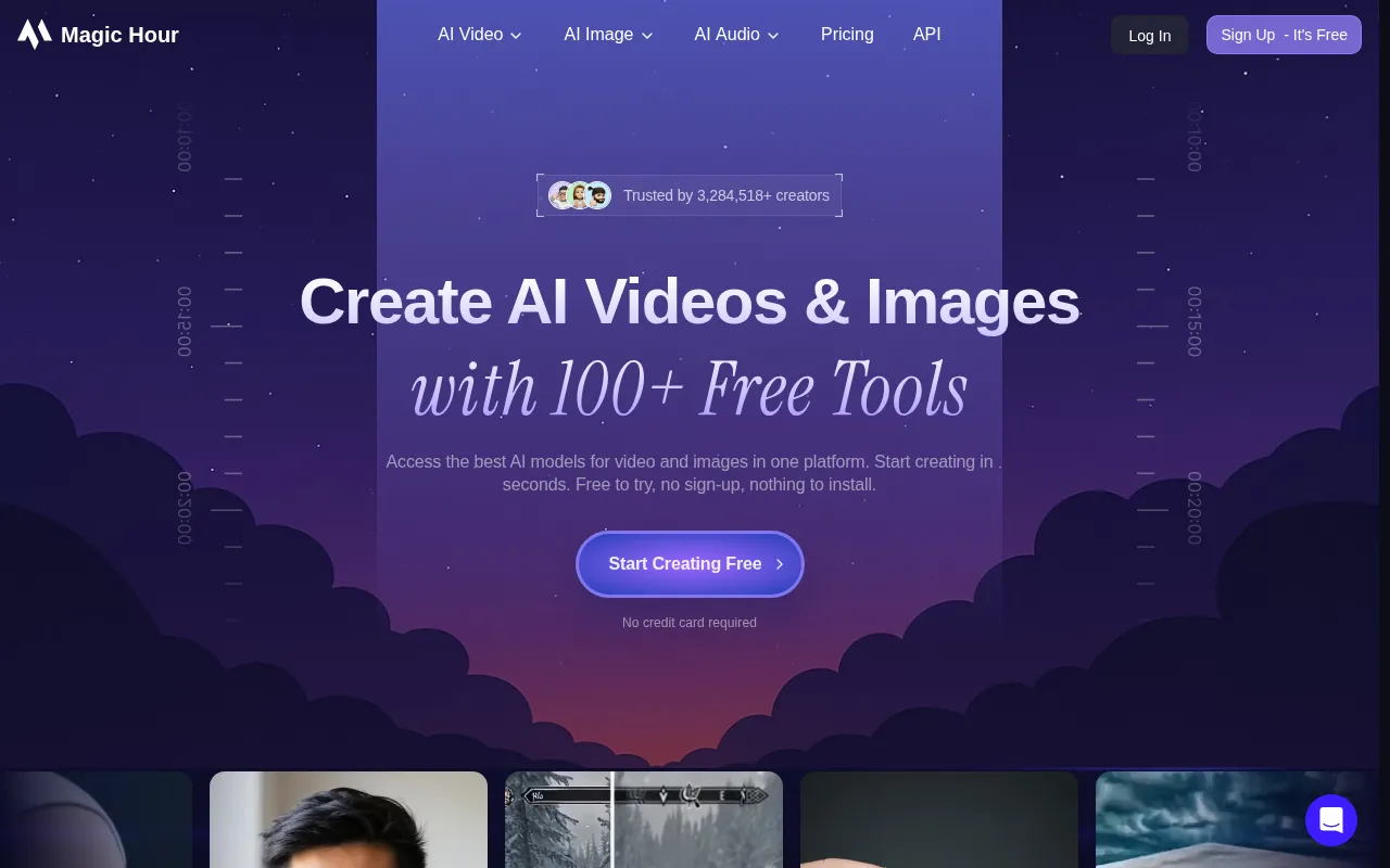 Magic Hour AI — preview screenshot