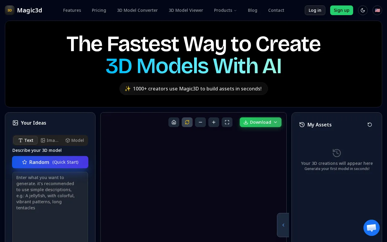 Magic3D — preview screenshot