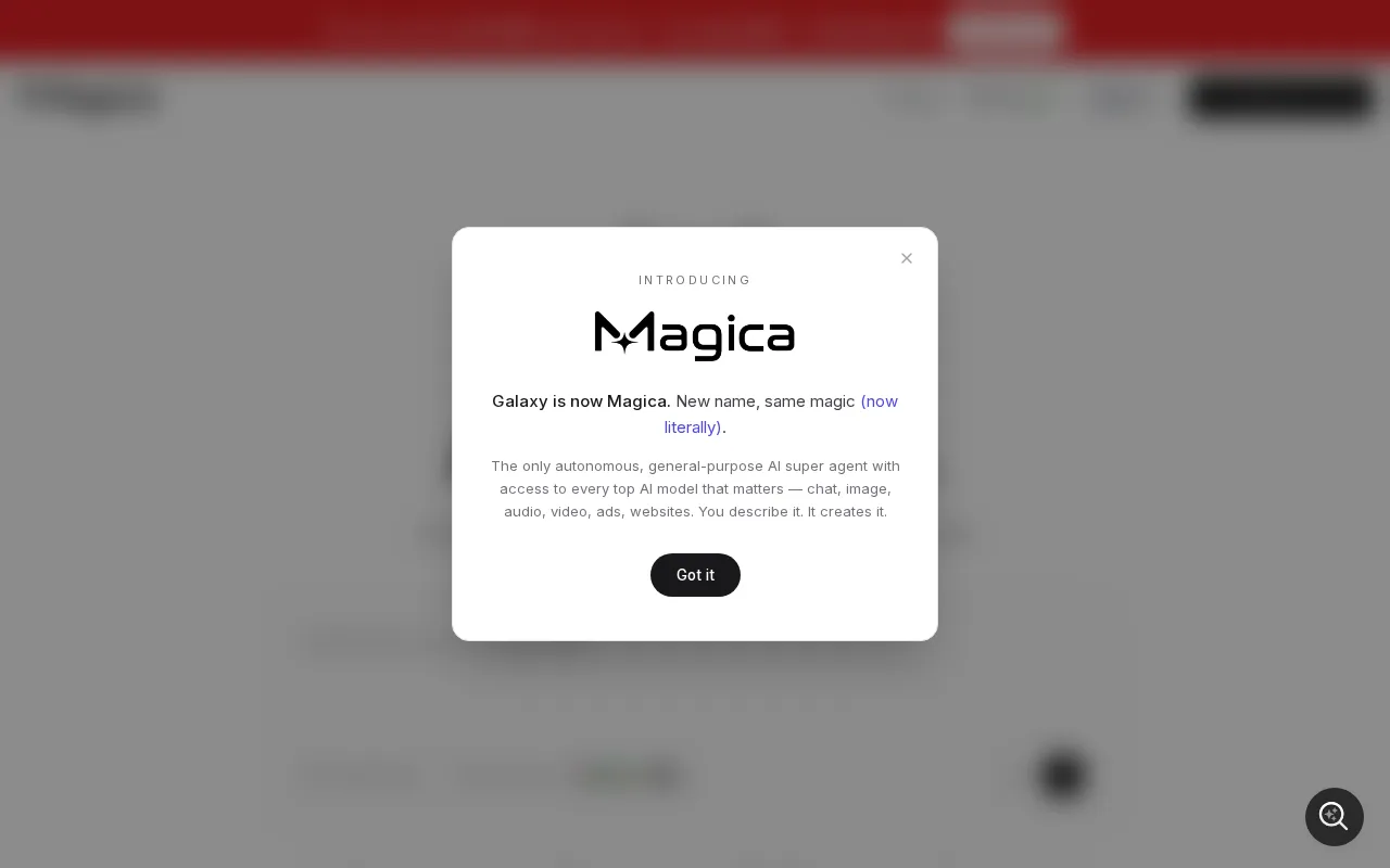 Magica — preview screenshot
