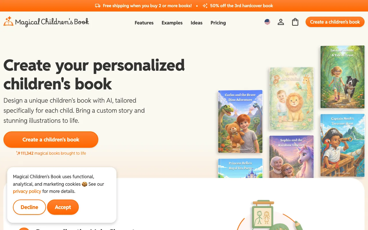 Magisch Kinderboek — preview screenshot