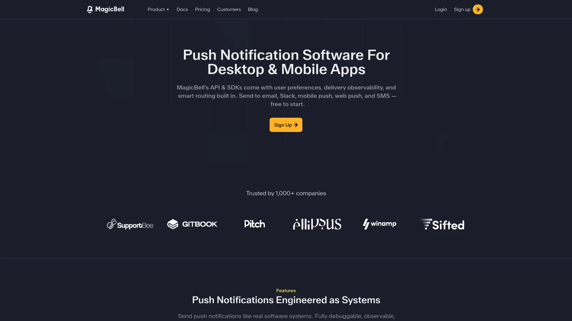 MagicBell — preview screenshot