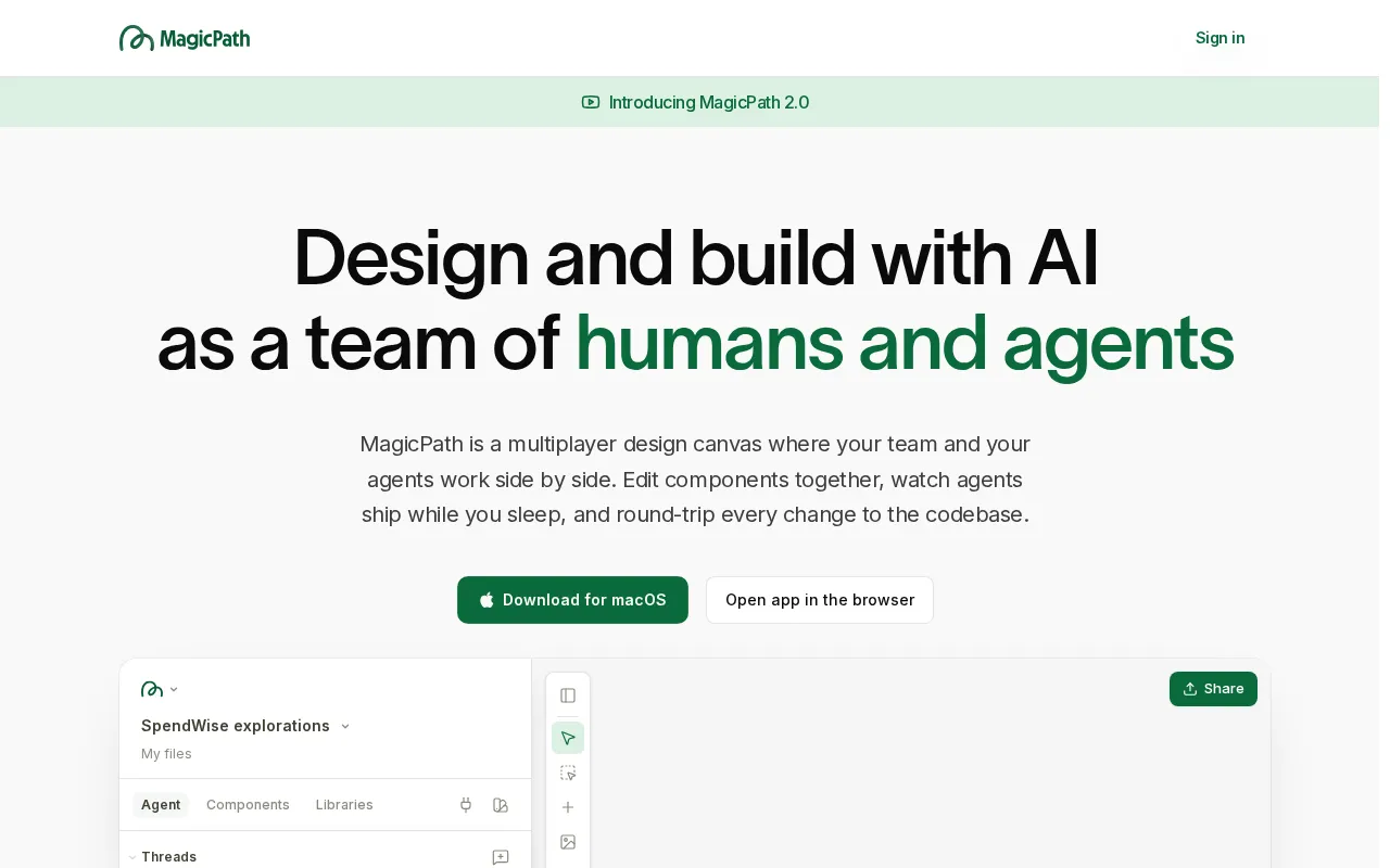 Magicpath — preview screenshot