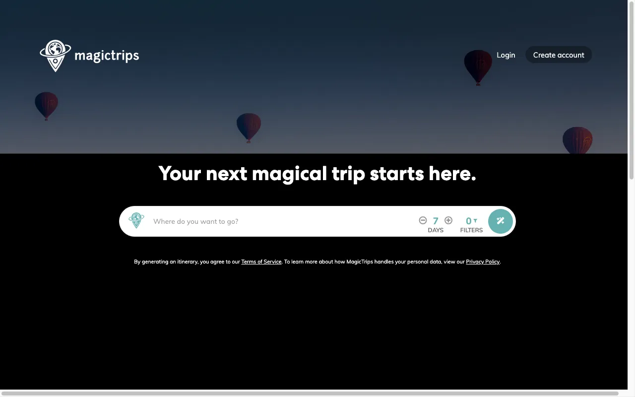 MagicTrips — preview screenshot