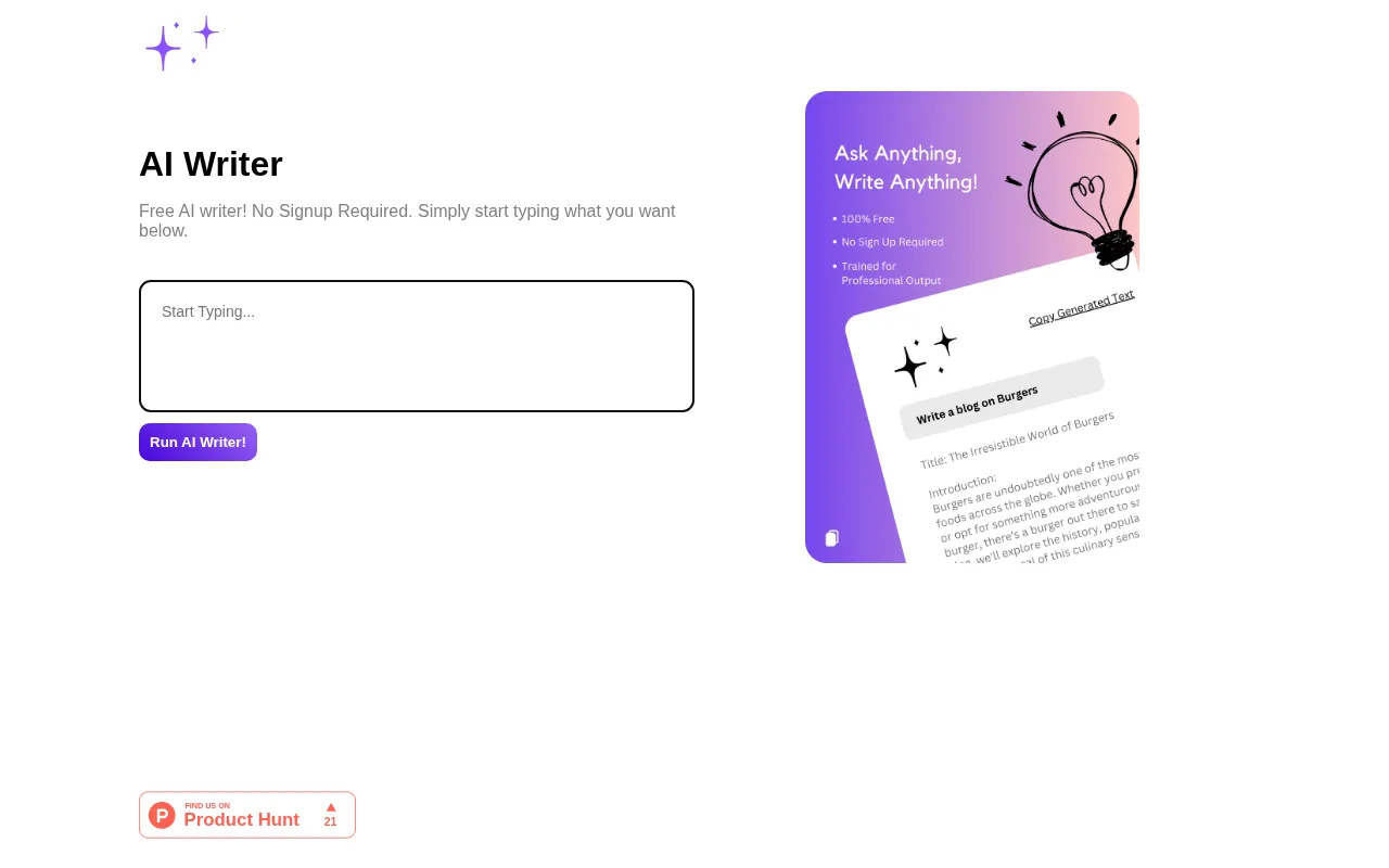 MagicWrite — preview screenshot