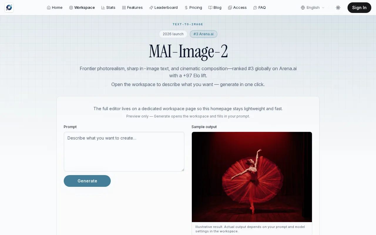 MAI-Image-2 — preview screenshot