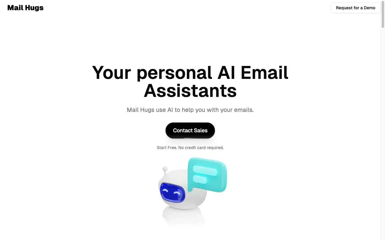 Mail Hugs — pricing page
