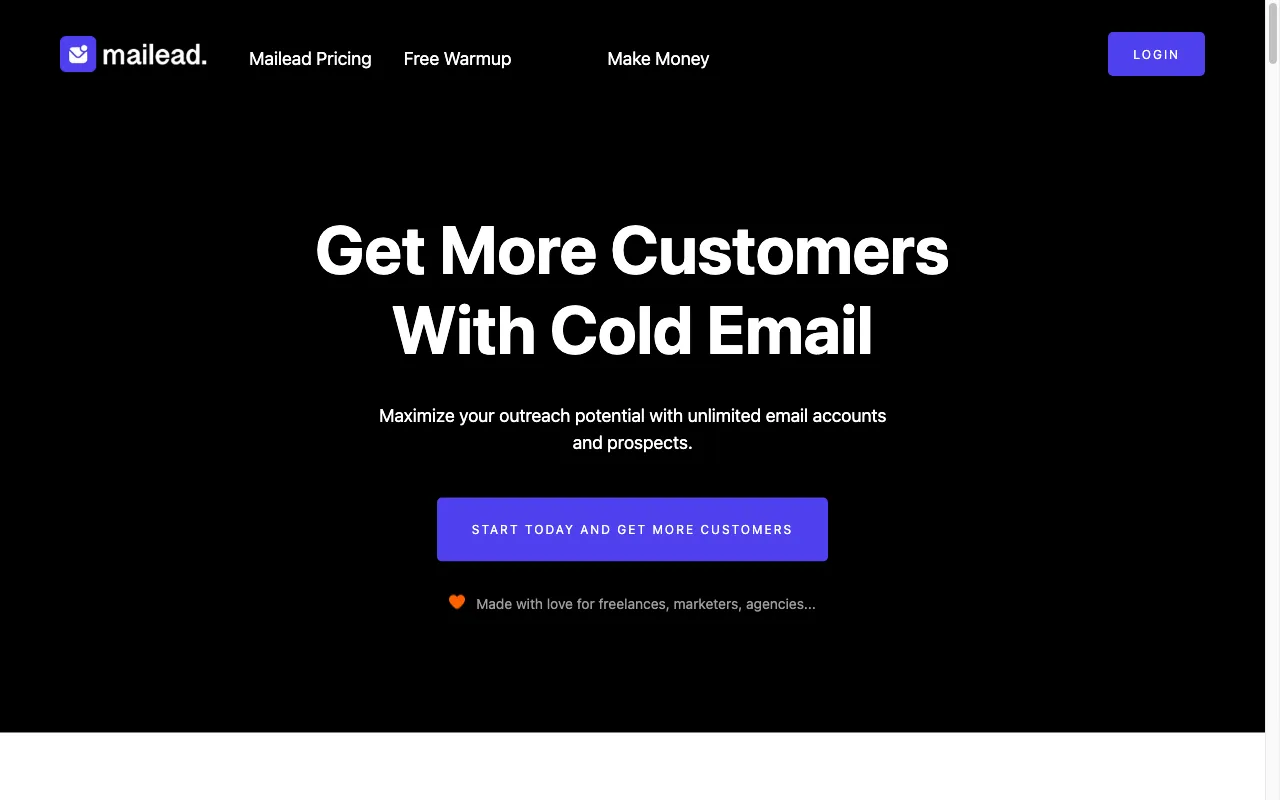 Mailead.io — preview screenshot