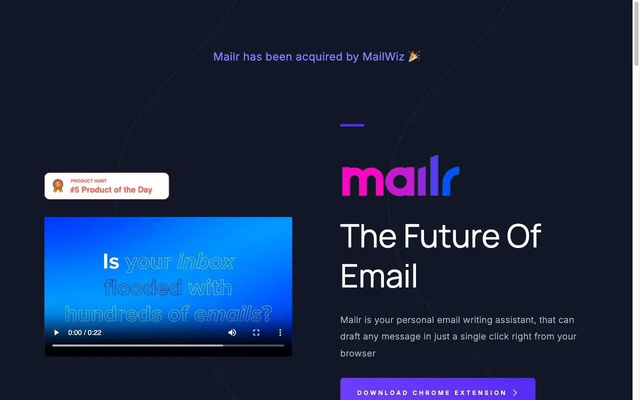 Mailr — preview screenshot