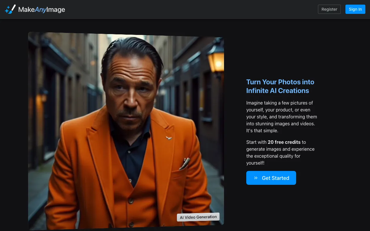 Make Any Image — preview screenshot