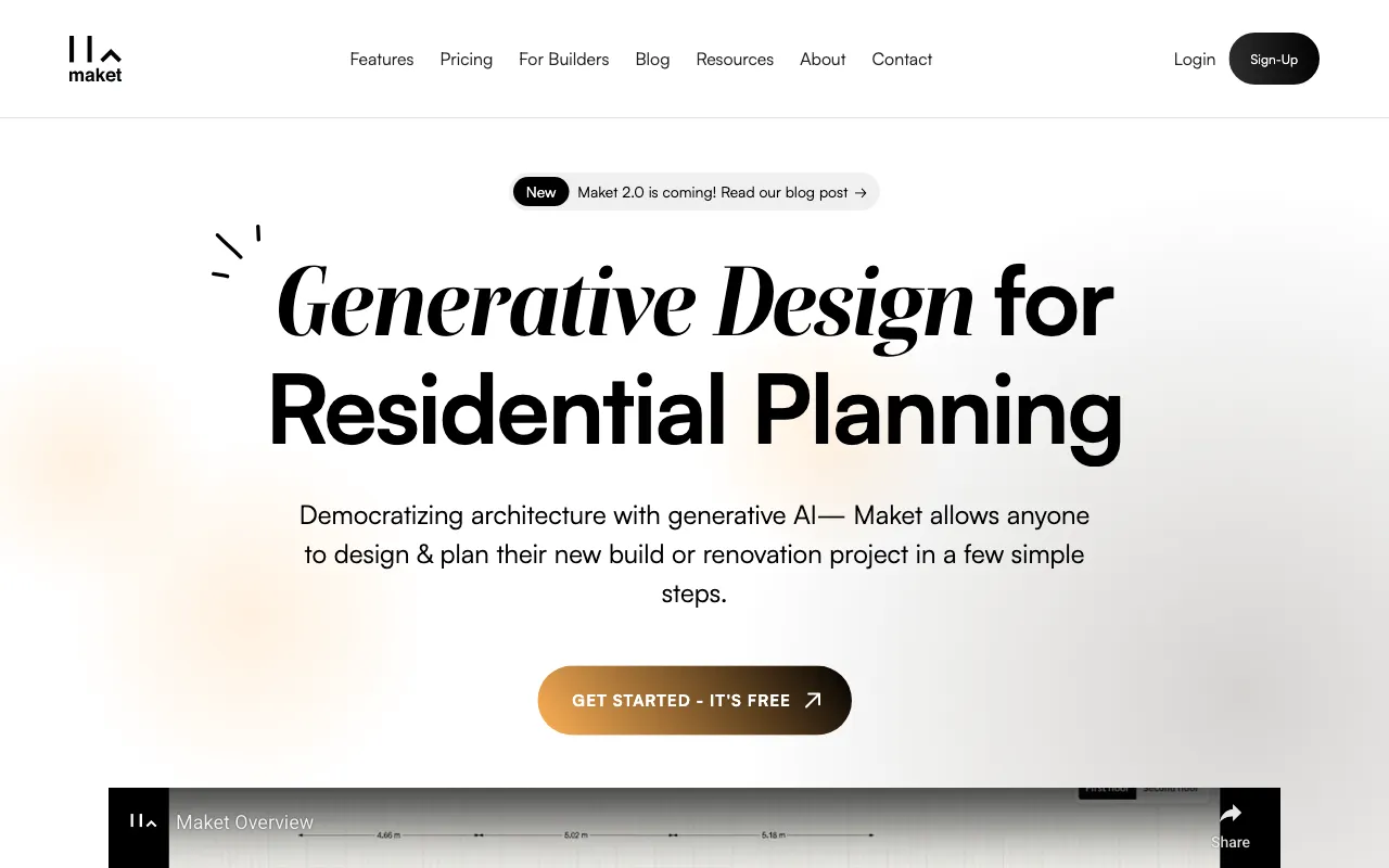 Maket — preview screenshot