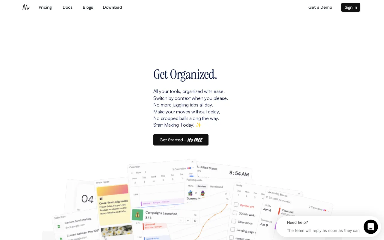 Making Today — preview screenshot