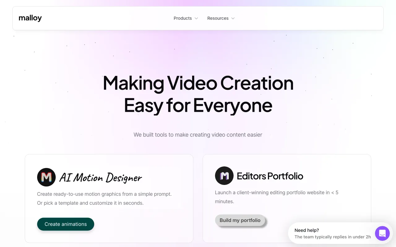 Malloy — preview screenshot