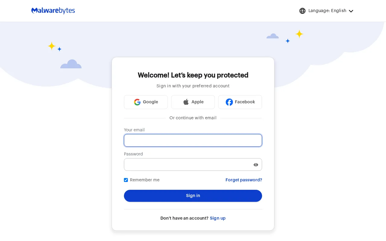 Malwarebytes — pricing page
