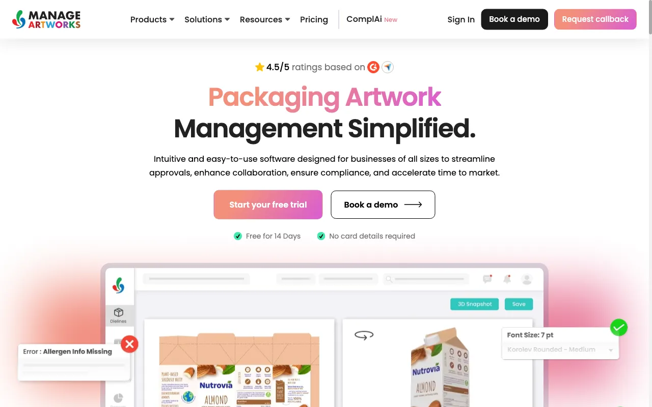 ManageArtworks — preview screenshot