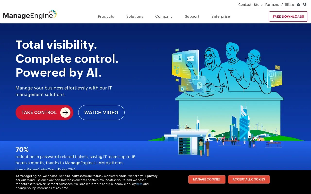 ManageEngine — preview screenshot
