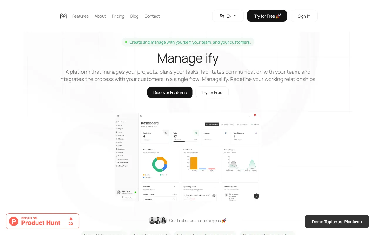 Managelify — preview screenshot