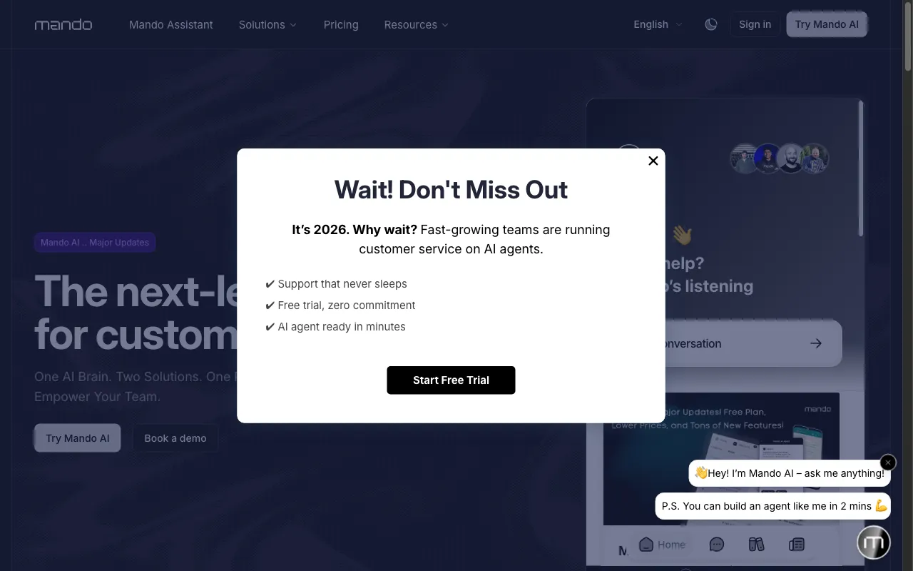 Mando AI — preview screenshot