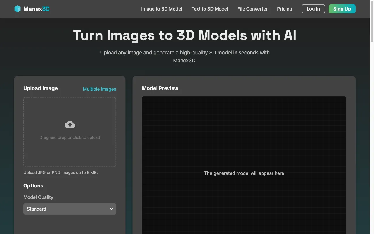 Manex3D — preview screenshot