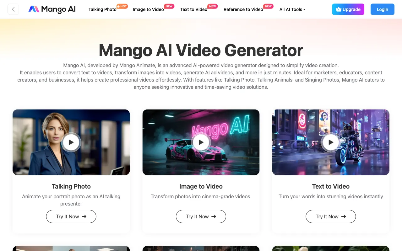Mango AI — preview screenshot