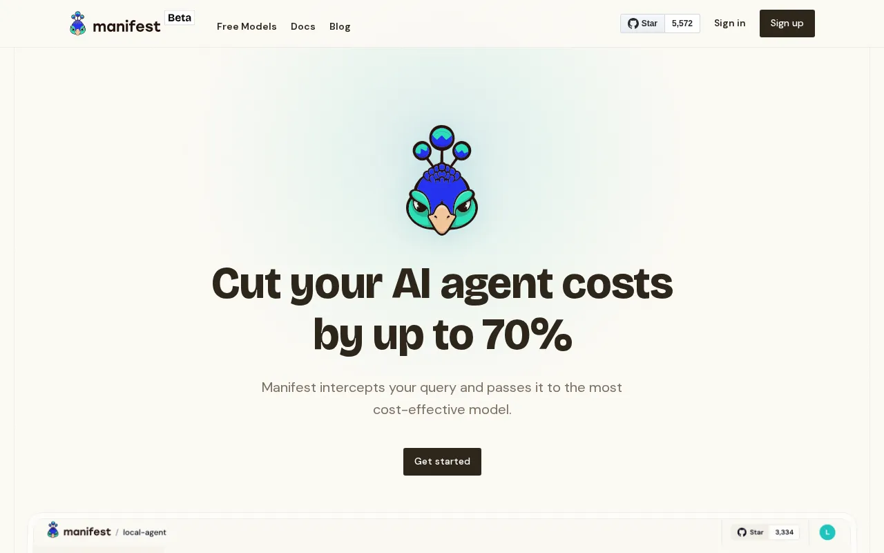 Manifest — preview screenshot