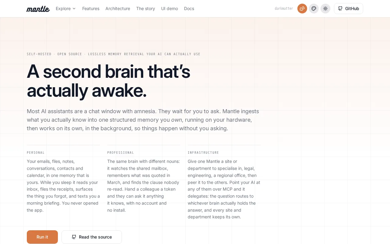 Mantle — preview screenshot