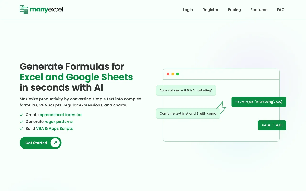 ManyExcel — preview screenshot