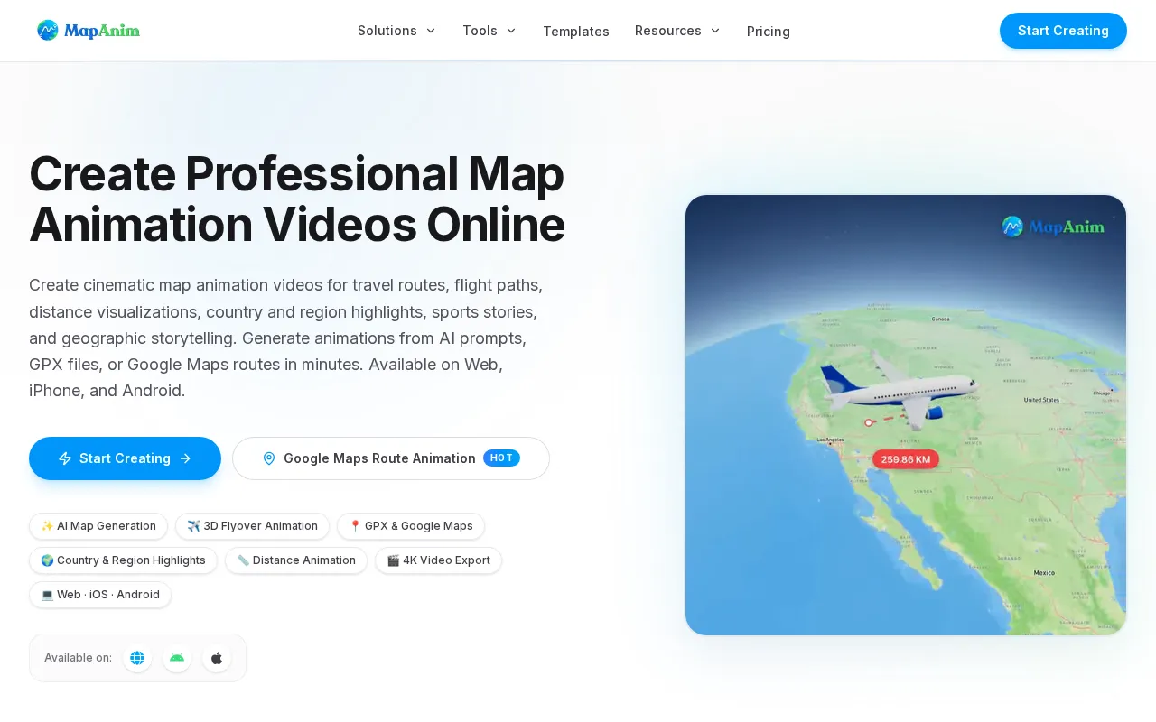 MapAnim — preview screenshot