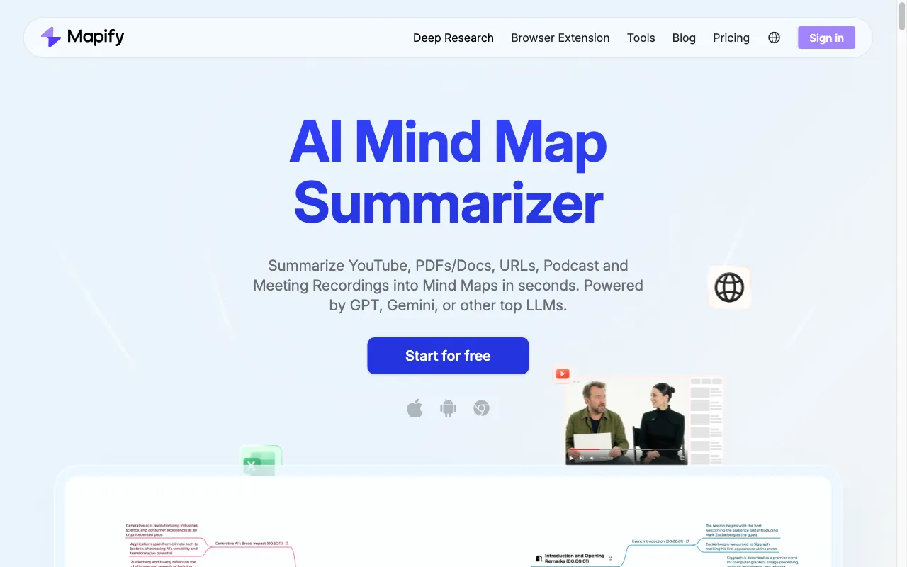 Mapify — preview screenshot
