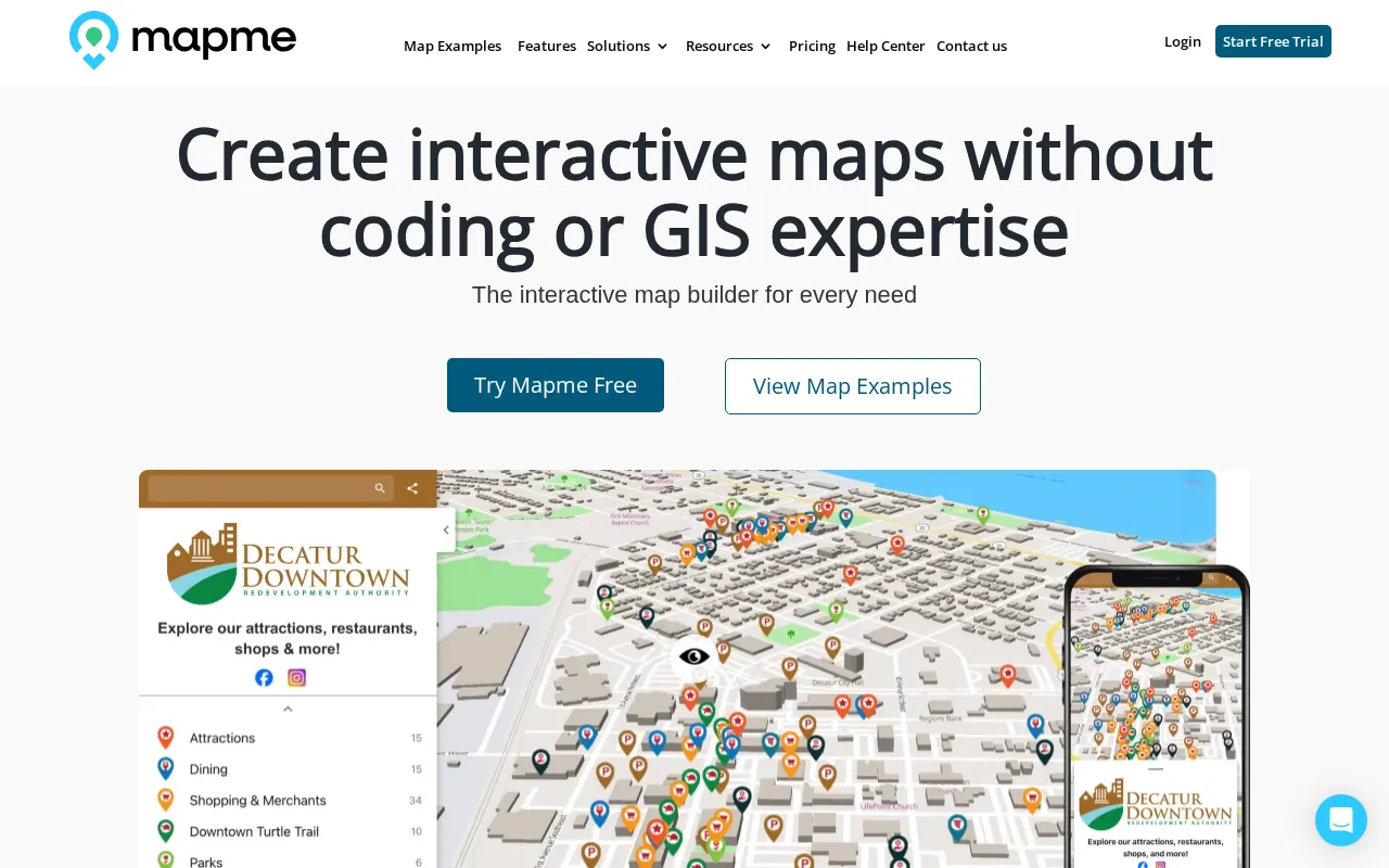 Mapme — preview screenshot