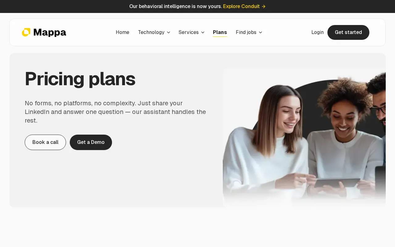 Mappa — pricing page