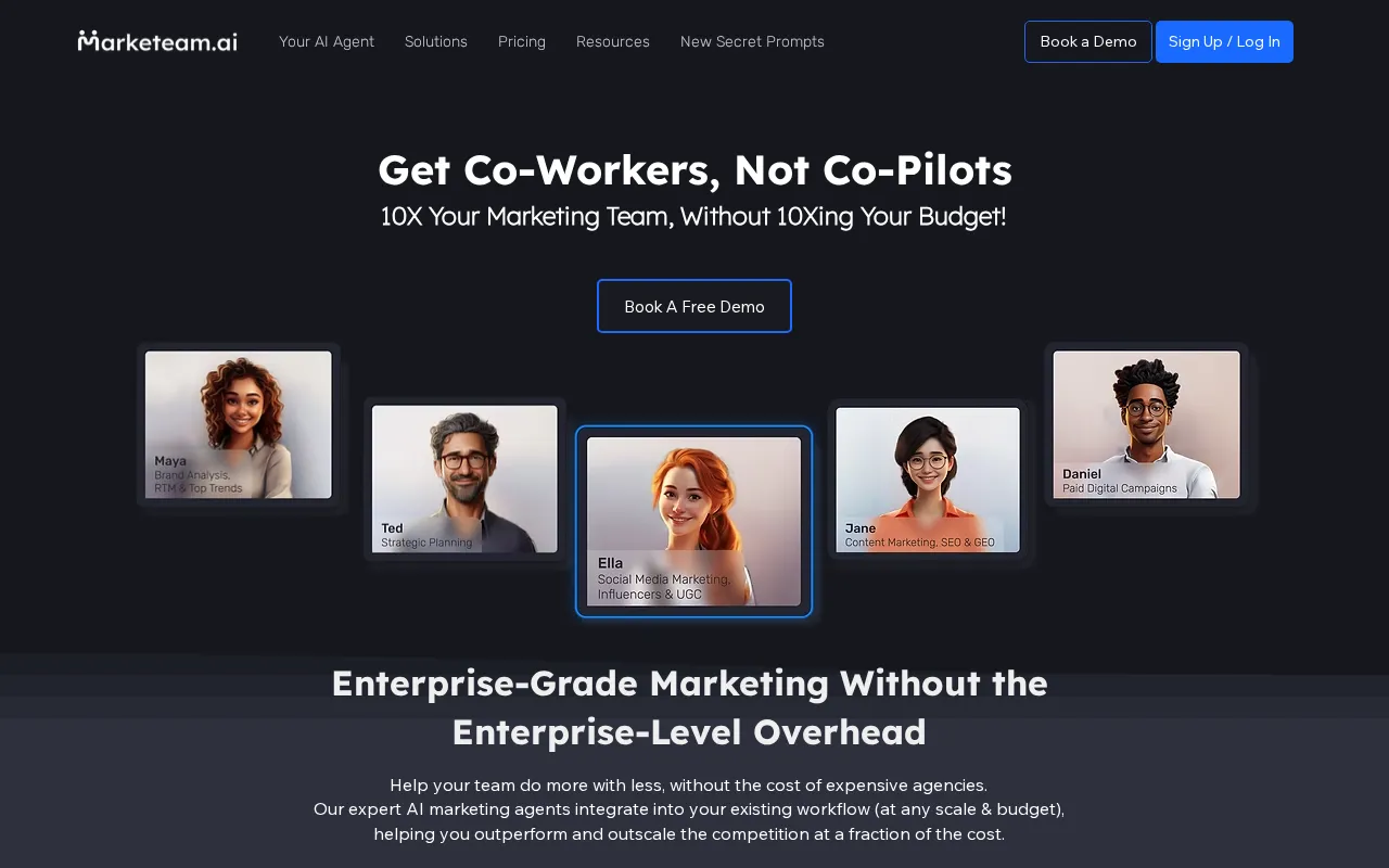 Marketeam.ai — preview screenshot