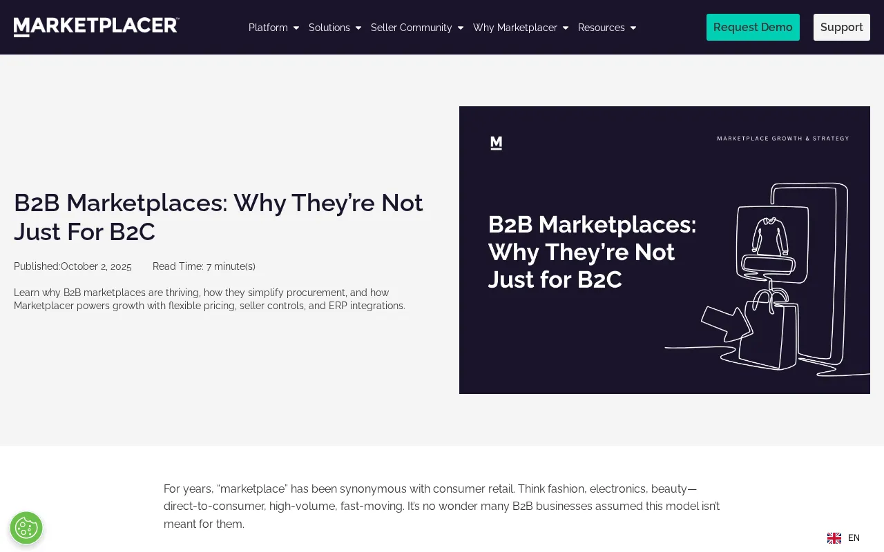 Marketplacer — pricing page