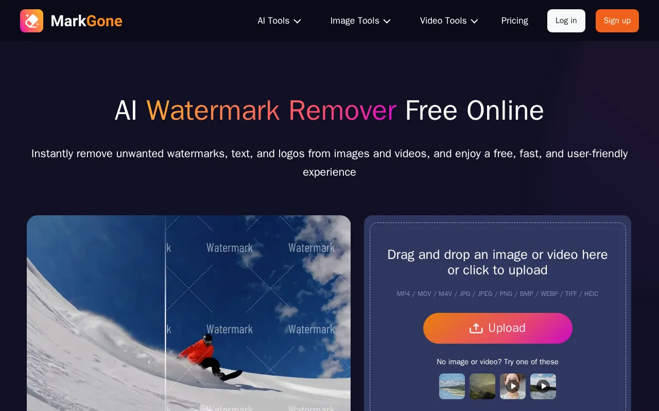 MarkGone — preview screenshot