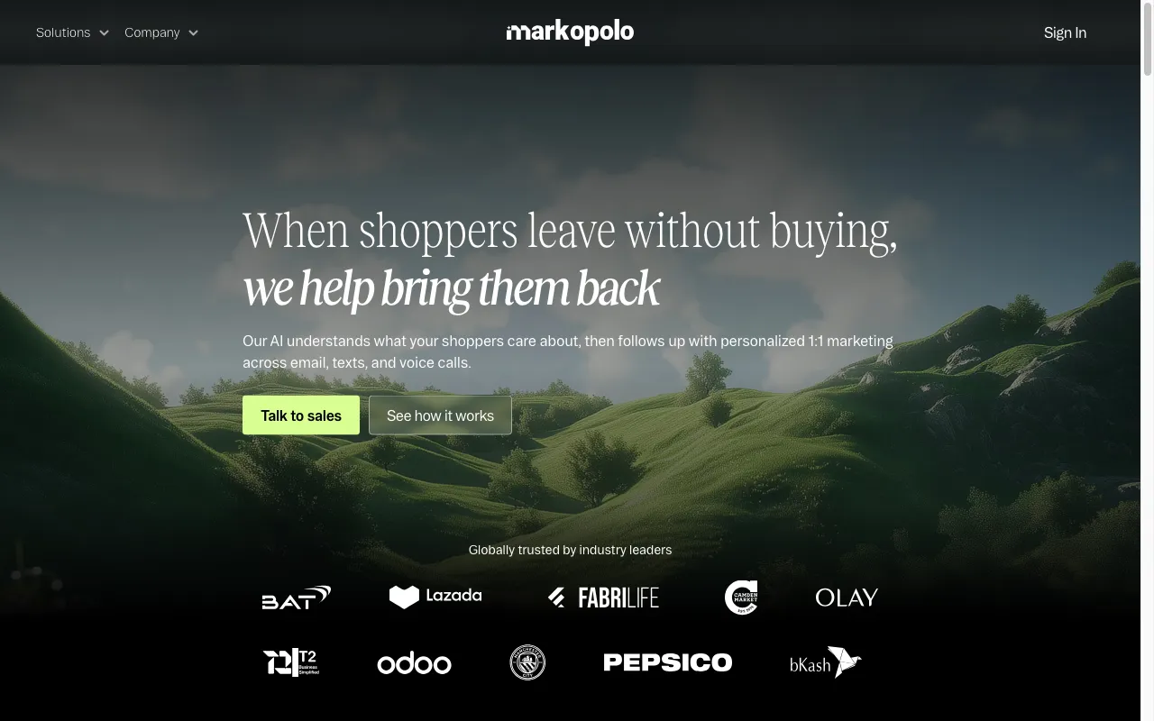 Markopolo — preview screenshot