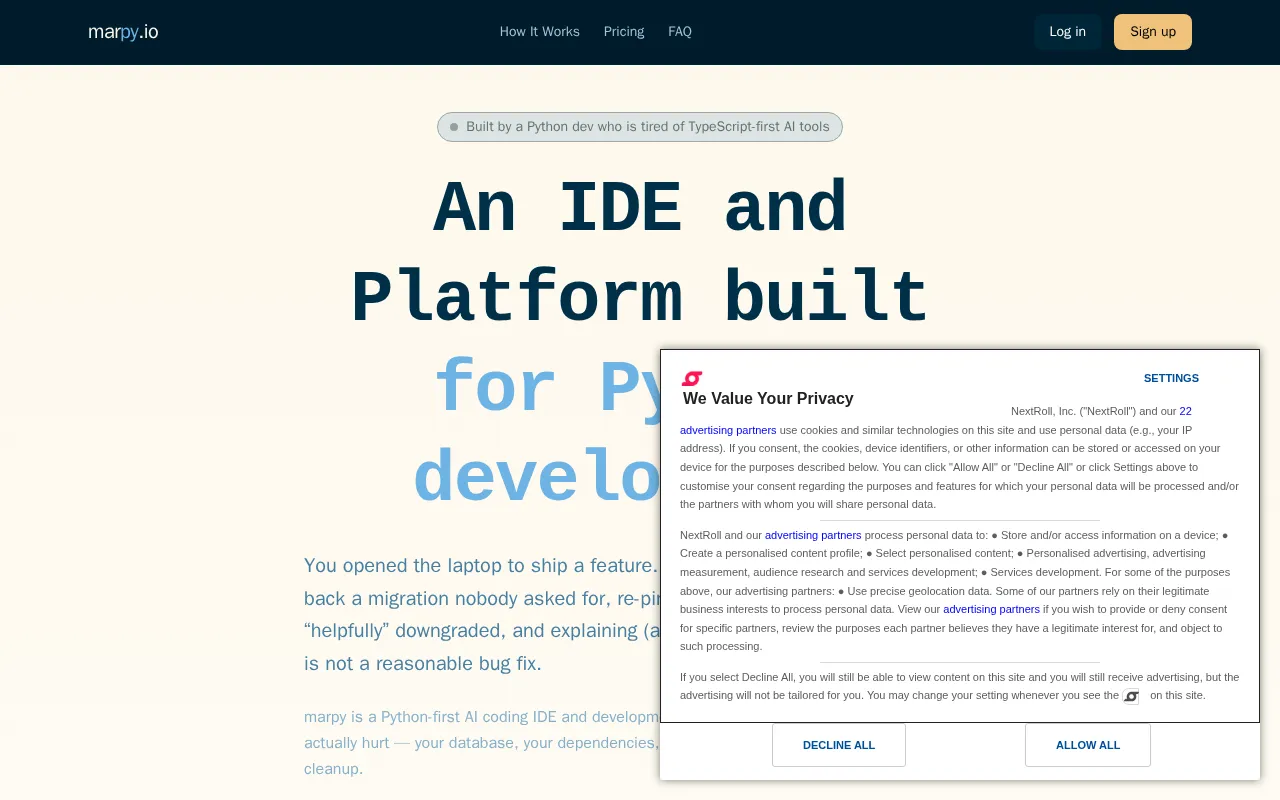 marpy.io — preview screenshot